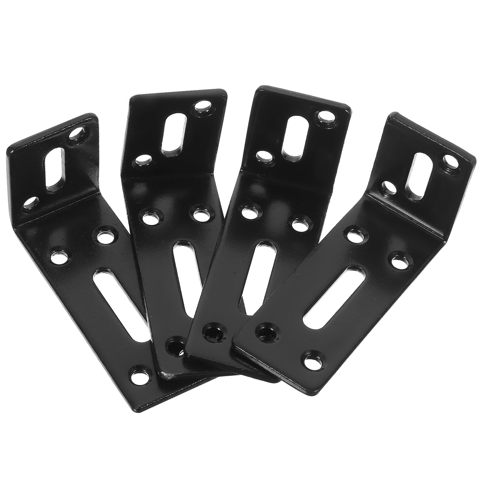 4pcs Black Heavy Duty L shaped Brackets 80x40x30mm Iron Shelf Corner Brace Furniture Accessories Wardrobe Reinforcement
4pcs Black Heavy Duty L shaped Brackets 80x40x30mm Iron Shelf Corner Brace Furniture Accessories Wardrobe Reinforcement
