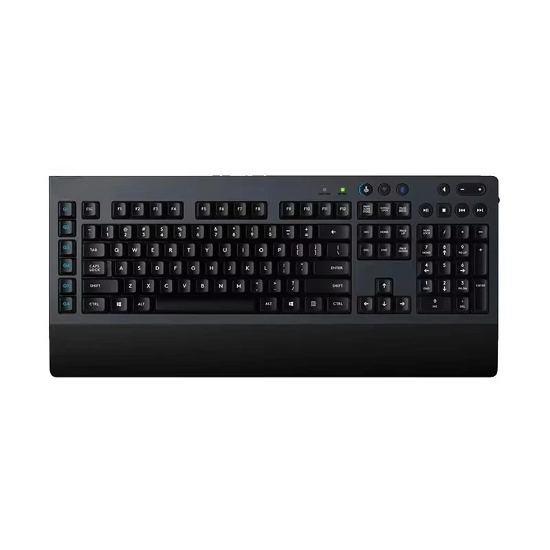 Original G613 Light Speed Wireless Mechanical 2.4 GHz Bluetooth 6 Programmable G-Key Gaming Keyboard
Original G613 Light Speed Wireless Mechanical 2.4 GHz Bluetooth 6 Programmable G-Key Gaming Keyboard