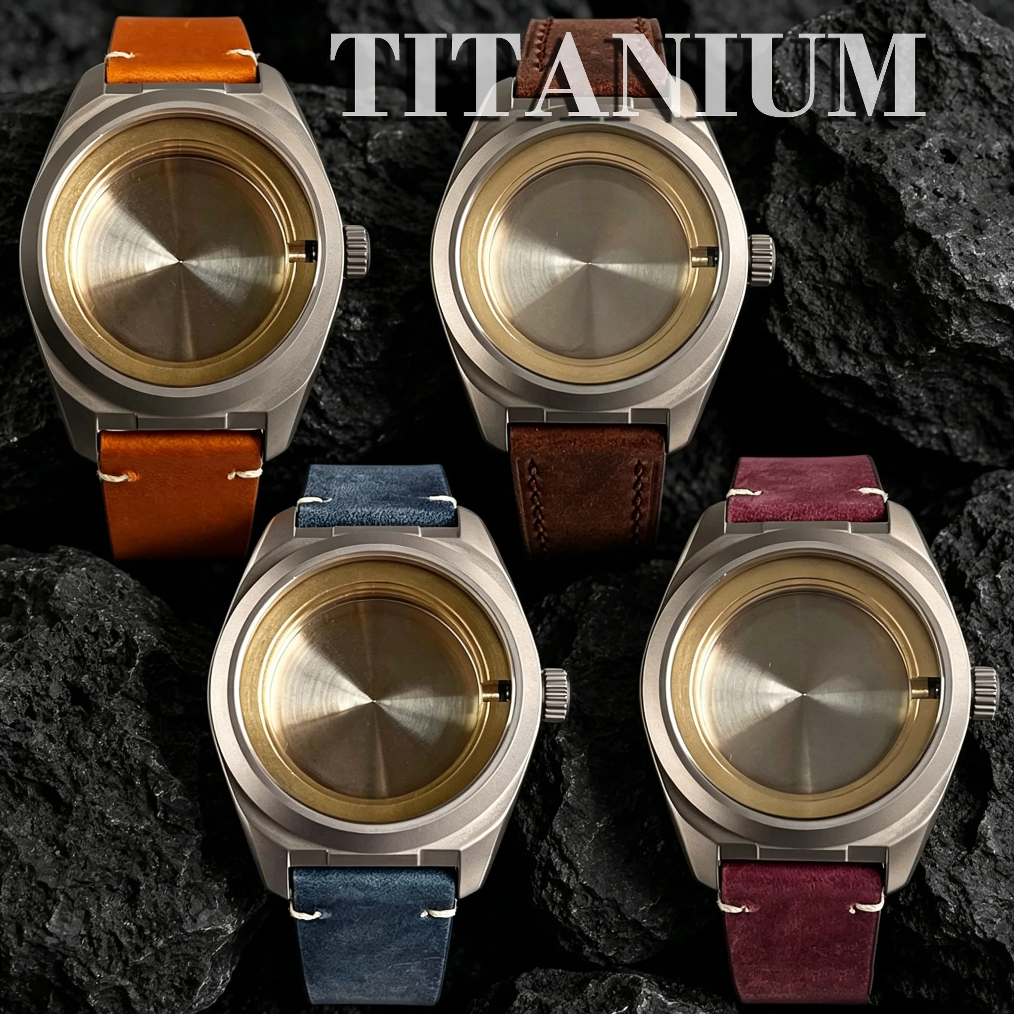 Solid Titanium Vintage Military Pilot Watch Case 40mm for Miyota8215 NH35 NH36 PT5000 ETA2824 Sapphire Crystal 200M Waterproof
Solid Titanium Vintage Military Pilot Watch Case 40mm for Miyota8215 NH35 NH36 PT5000 ETA2824 Sapphire Crystal 200M Waterproof