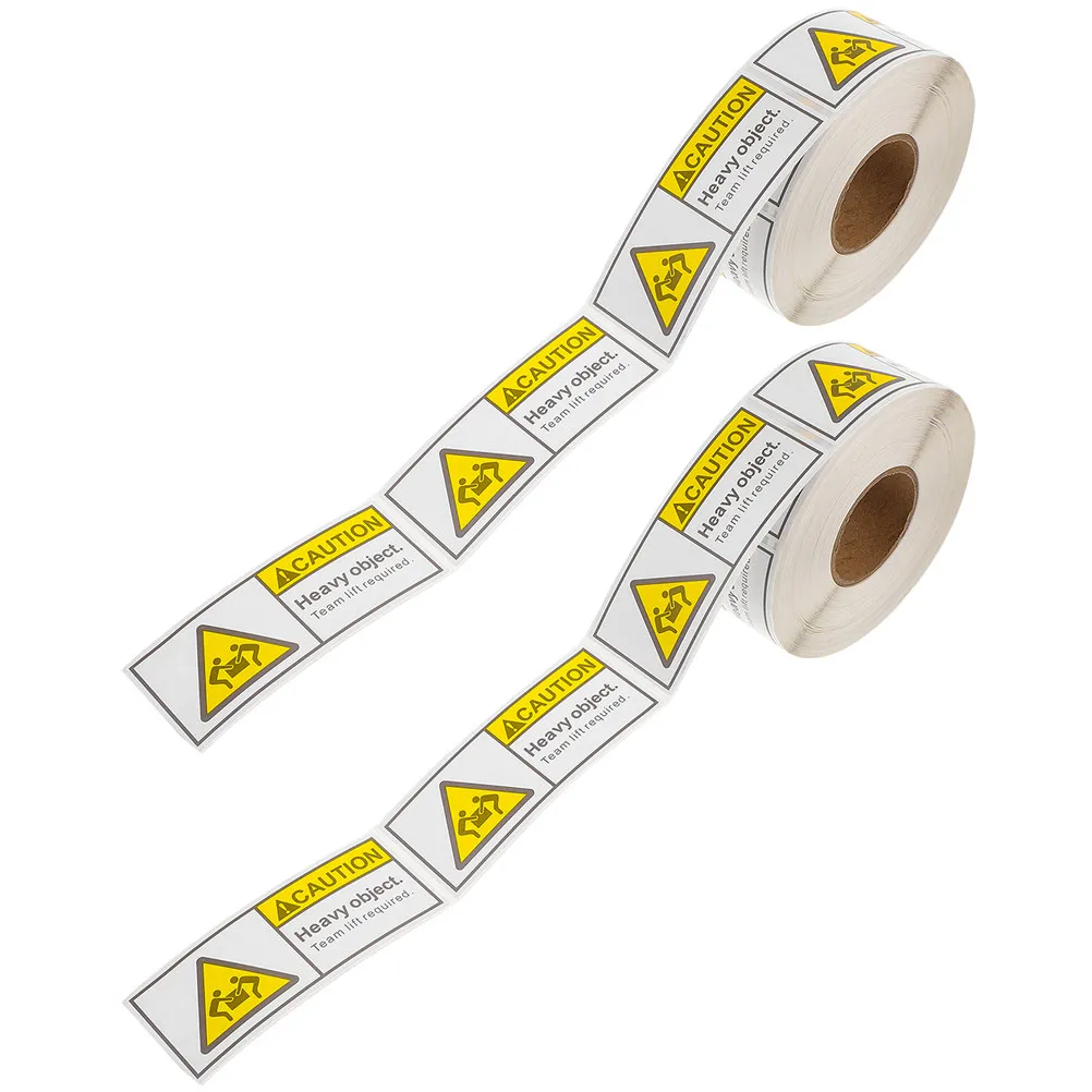 2 Rolls Caution Heavy Stickers High Grip Adhesion Warning Label for Transportation Packaging Heavy Stickers for Moving Boxes
2 Rolls Caution Heavy Stickers High Grip Adhesion Warning Label for Transportation Packaging Heavy Stickers for Moving Boxes