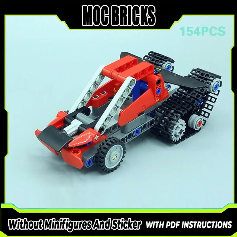 Конструктор City Car Model MOC: Модульный Горный Вездеход на Полупротиволегкосплавных Гусеницах. Технологичный Подарок для Детей. Набор для Сборки.
Конструктор City Car Model MOC: Модульный Горный Вездеход на Полупротиволегкосплавных Гусеницах. Технологичный Подарок для Детей. Набор для Сборки.