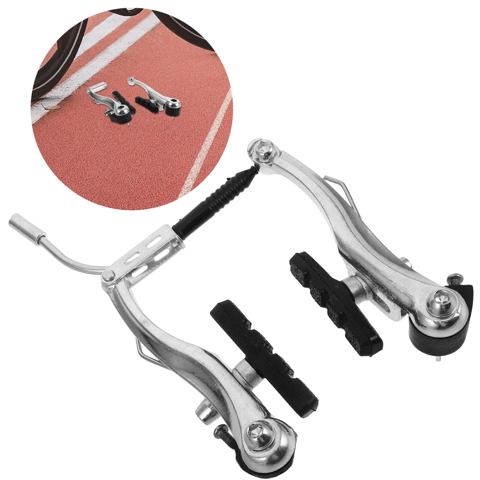 Aluminum Alloy V Set Mountain Bike Brakes Folding Bike Brake Lever Sensitive Durable Wear Resistant Easy Installation Mountain 
Aluminum Alloy V Set Mountain Bike Brakes Folding Bike Brake Lever Sensitive Durable Wear Resistant Easy Installation Mountain