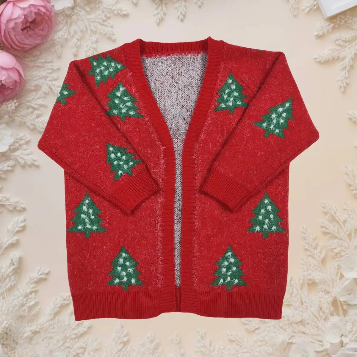 Toddler Fall Winter Christmas Sweater Baby Girl Cardigan Fuzzy Long Sleeve Tree Print Kids Children Cardigan Open Front Outwear
Toddler Fall Winter Christmas Sweater Baby Girl Cardigan Fuzzy Long Sleeve Tree Print Kids Children Cardigan Open Front Outwear