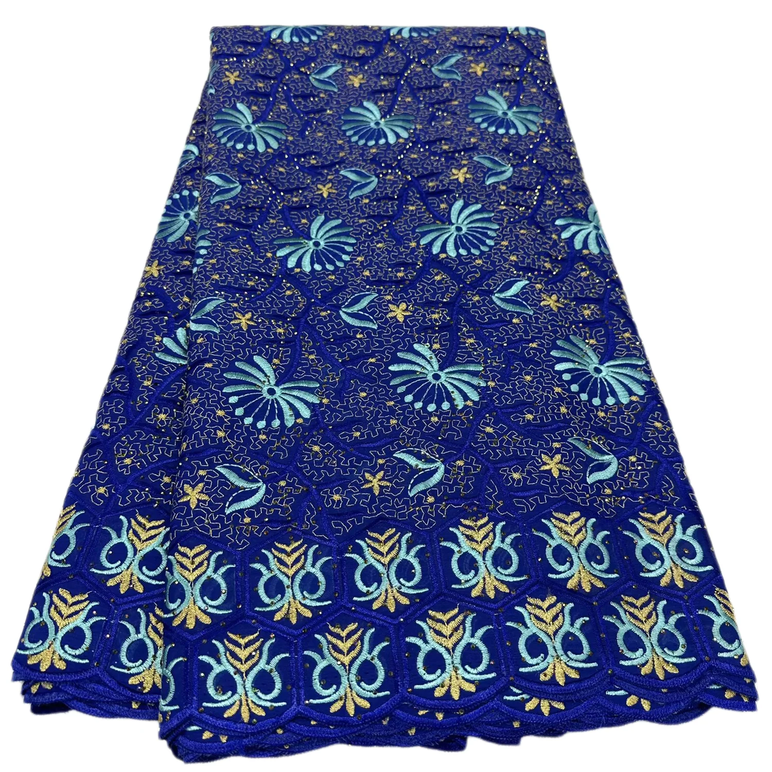 Popular Pure Cotton Swiss Voile Lace Fabric 2025 High Quality Nigerian Party Stones Embroidery African Lace Fabric For Sew Dress
Popular Pure Cotton Swiss Voile Lace Fabric 2025 High Quality Nigerian Party Stones Embroidery African Lace Fabric For Sew Dress