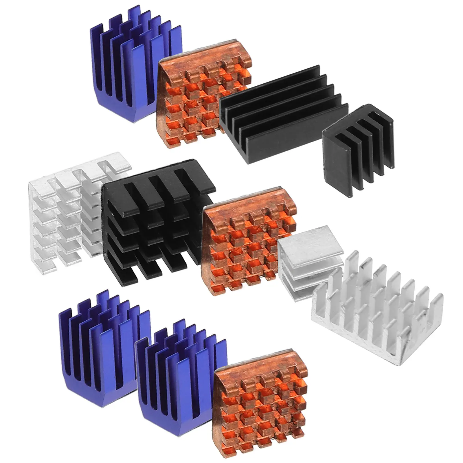 12pcs Conductive Blend Materials Heatsink Passive Heat Sink For 3B Double Sided Thermal Transfer Tape High Thermal
12pcs Conductive Blend Materials Heatsink Passive Heat Sink For 3B Double Sided Thermal Transfer Tape High Thermal