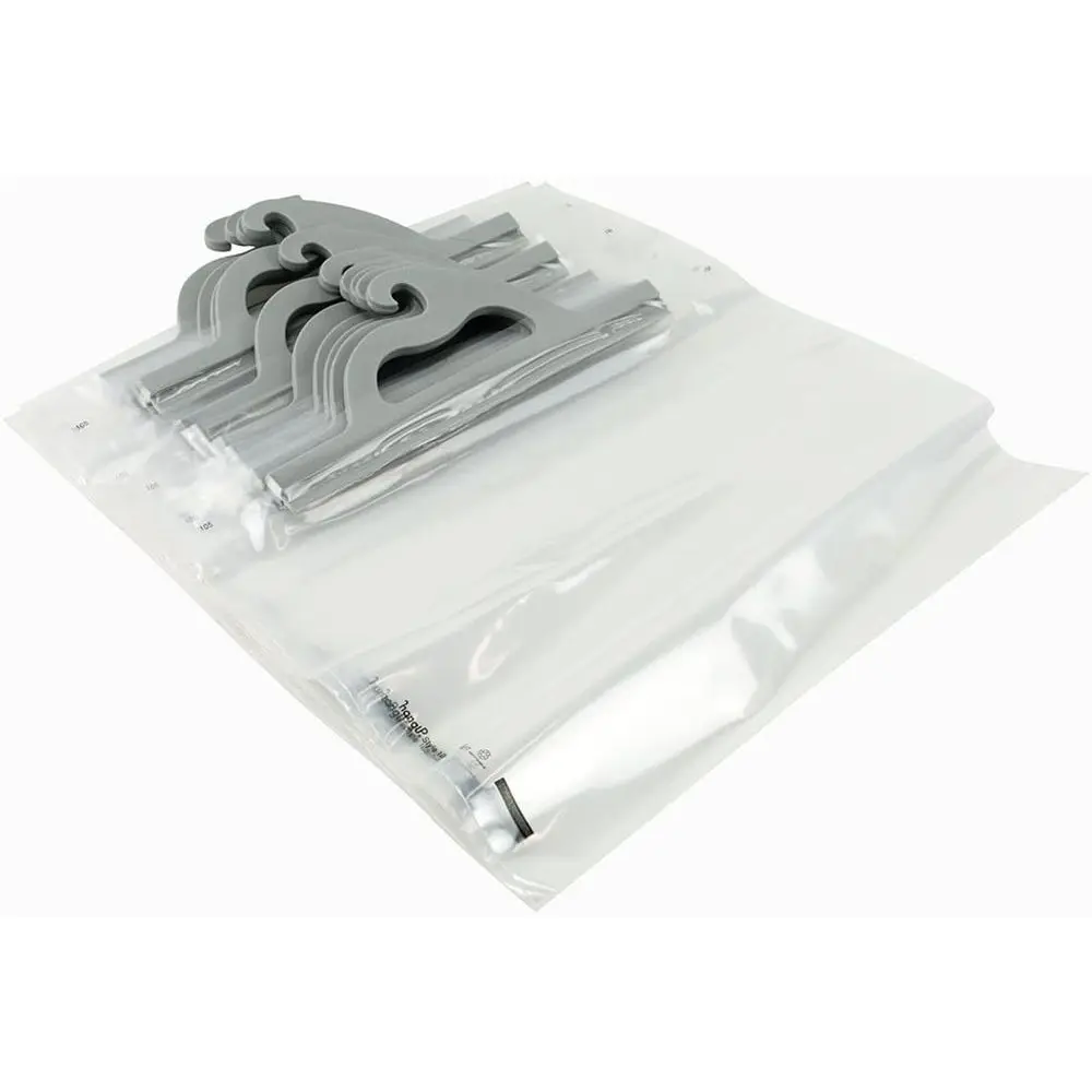 Hanging Storage Bags, 10-pack of 14 x 12.5 inch Clear Plastic Polyethylene Bags for Classroom, Storage, and Party Use
Hanging Storage Bags, 10-pack of 14 x 12.5 inch Clear Plastic Polyethylene Bags for Classroom, Storage, and Party Use