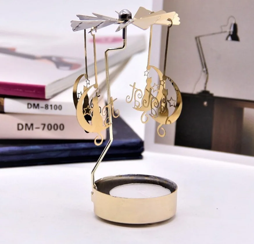 312265 Christmas Scented Tea Lights Candles in Metal Iron Cups, Heat-Powered Rotating Candlestick Carousel Lantern, Factory Dire
312265 Christmas Scented Tea Lights Candles in Metal Iron Cups, Heat-Powered Rotating Candlestick Carousel Lantern, Factory Dire