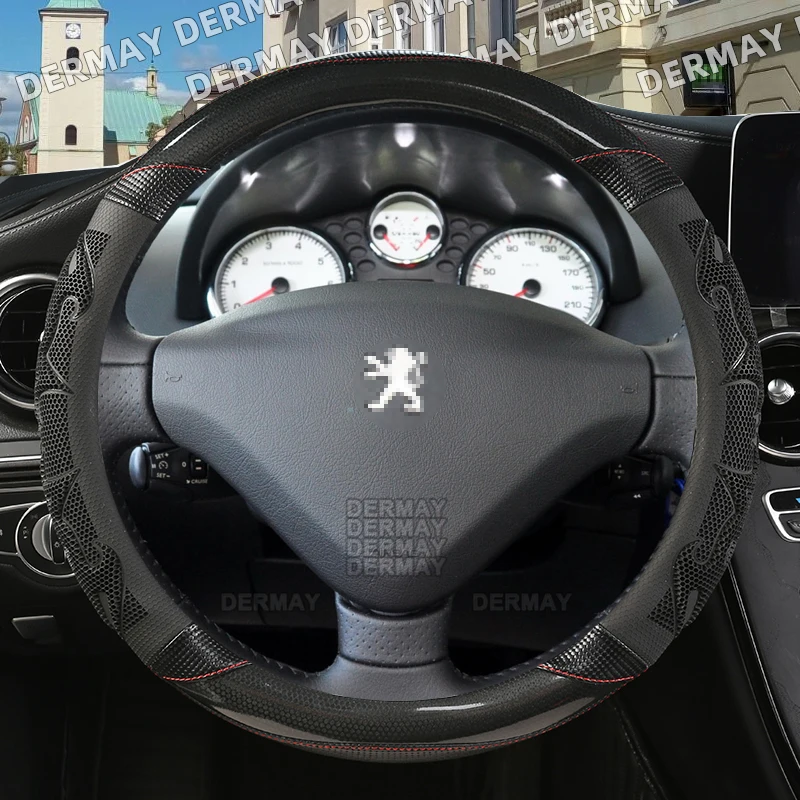 for Peugeot 106 Car Steering Wheel Cover Silica Gel + PU Leather Non-slip Massage High Quality Auto Accessories Fast Shipping
for Peugeot 106 Car Steering Wheel Cover Silica Gel + PU Leather Non-slip Massage High Quality Auto Accessories Fast Shipping