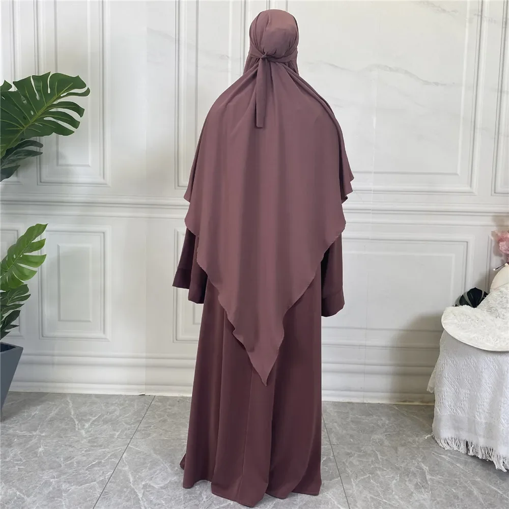 Eid Prayer Garment Long Khimar Islamic Women Hijab Sleeveless Tops Abaya Arabic Ramadan Abayas Muslim Arab Clothing Niqab Hijabs
Eid Prayer Garment Long Khimar Islamic Women Hijab Sleeveless Tops Abaya Arabic Ramadan Abayas Muslim Arab Clothing Niqab Hijabs
