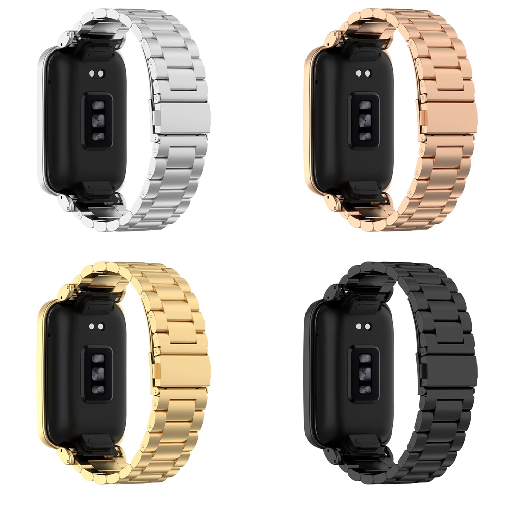 Ремешок для часов из нержавеющей стали с 3 головками для Xiaomi Mi Band 7 Pro, сменный ремешок для часов
Ремешок для часов из нержавеющей стали с 3 головками для Xiaomi Mi Band 7 Pro, сменный ремешок для часов
