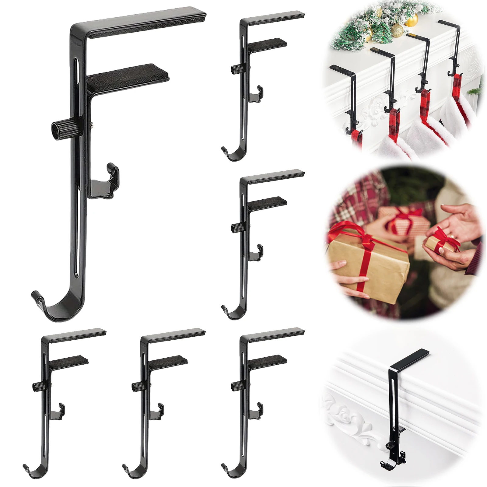 Металлический крючок для гирлянды на камин с 2 регулируемыми крючками, нескользящий, для декора каминной полки и стола
Металлический крючок для гирлянды на камин с 2 регулируемыми крючками, нескользящий, для декора каминной полки и стола