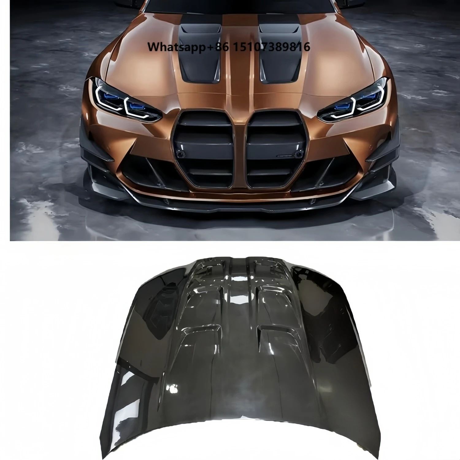 High Performance Real Dry Carbon Fiber Streetfighter Hood Bonnet for G80 M3/G82 M4
High Performance Real Dry Carbon Fiber Streetfighter Hood Bonnet for G80 M3/G82 M4
