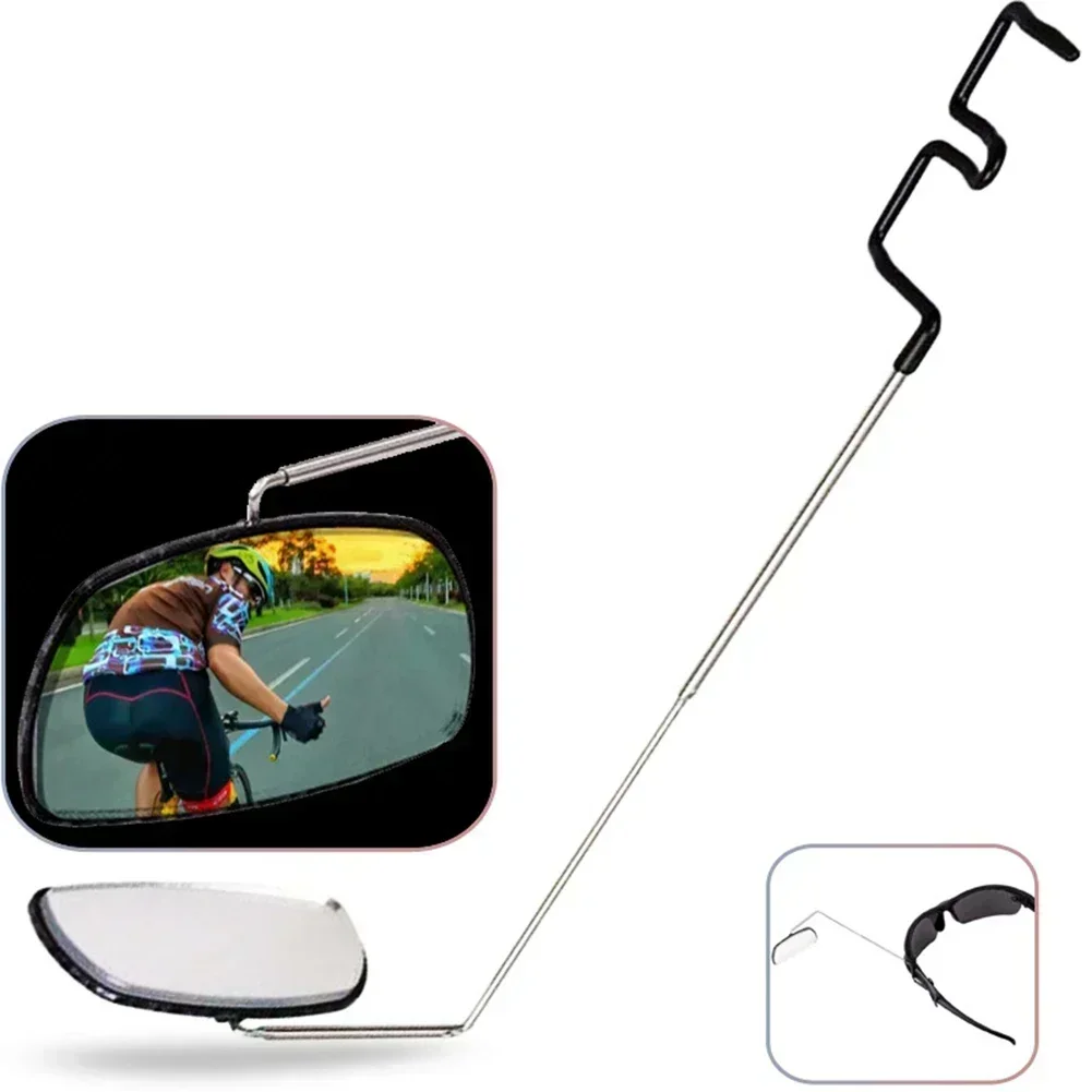 MTB Bike Eyeglass Mirror Mountain Road Bicycle Black Rearview Mirror EZ Mount Sun Glasses HD Portable° Rotation Adjustment
MTB Bike Eyeglass Mirror Mountain Road Bicycle Black Rearview Mirror EZ Mount Sun Glasses HD Portable° Rotation Adjustment