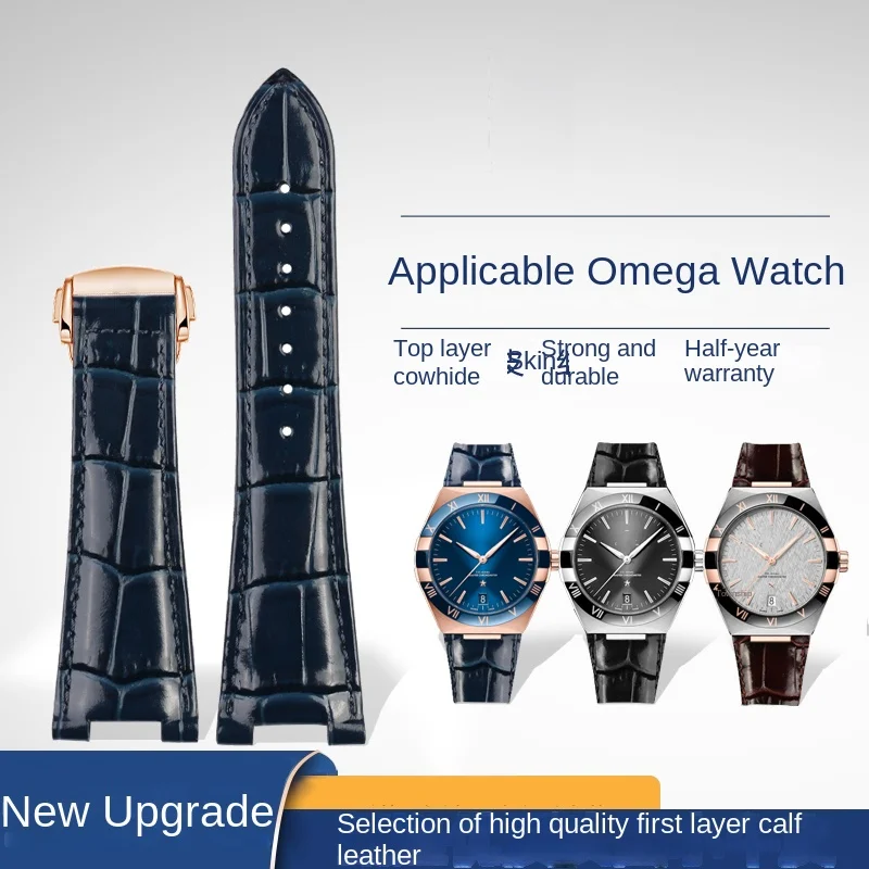 Ремешок для часов Notch из натуральной кожи, ремешок для часов Omega constellation 131,13, ремешок для часов из серии Ultimate, аксессуары для мужчин и женщин
Ремешок для часов Notch из натуральной кожи, ремешок для часов Omega constellation 131,13, ремешок для часов из серии Ultimate, аксессуары для мужчин и женщин
