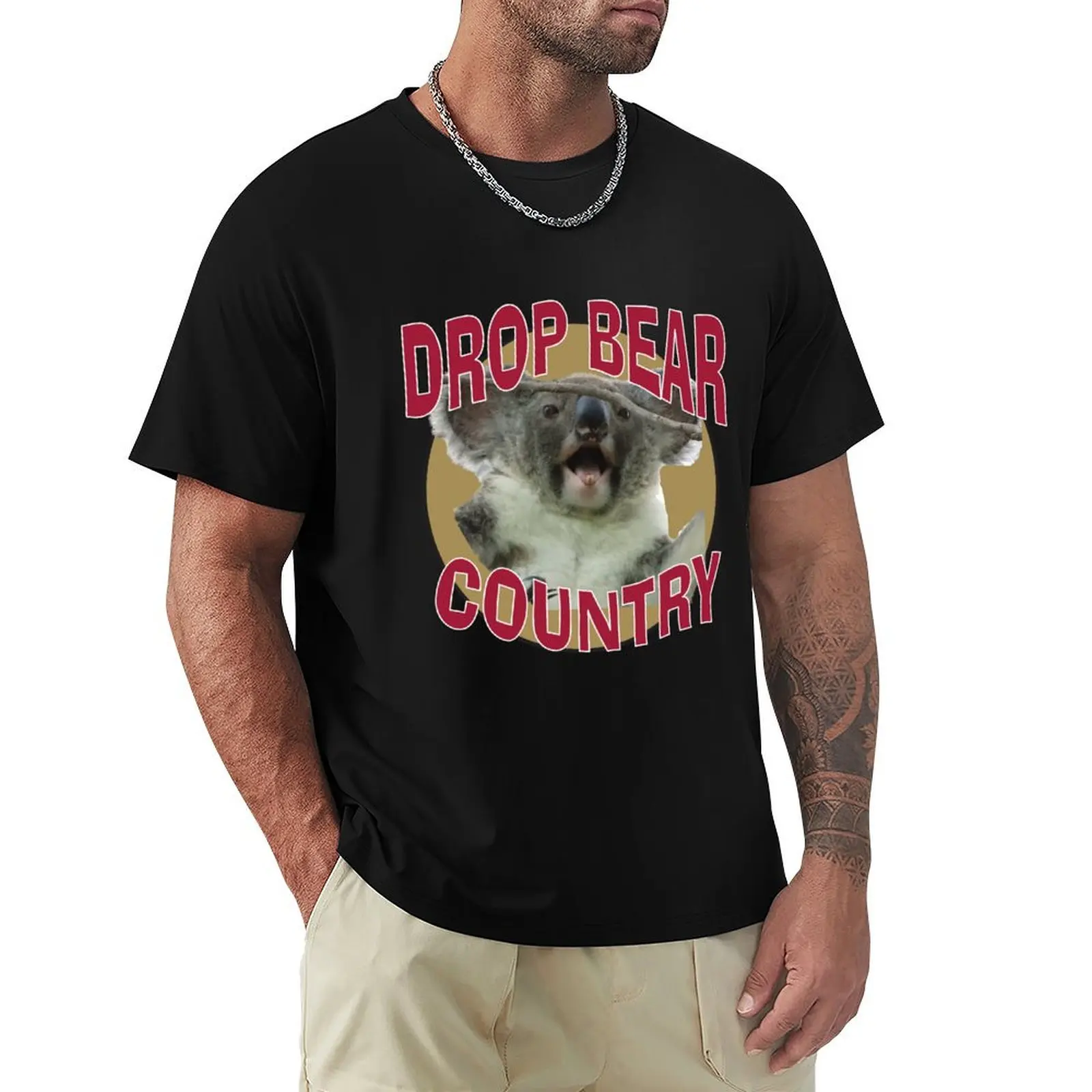 Drop bear country T-Shirt Halloween Casual T-Shirt
Drop bear country T-Shirt Halloween Casual T-Shirt