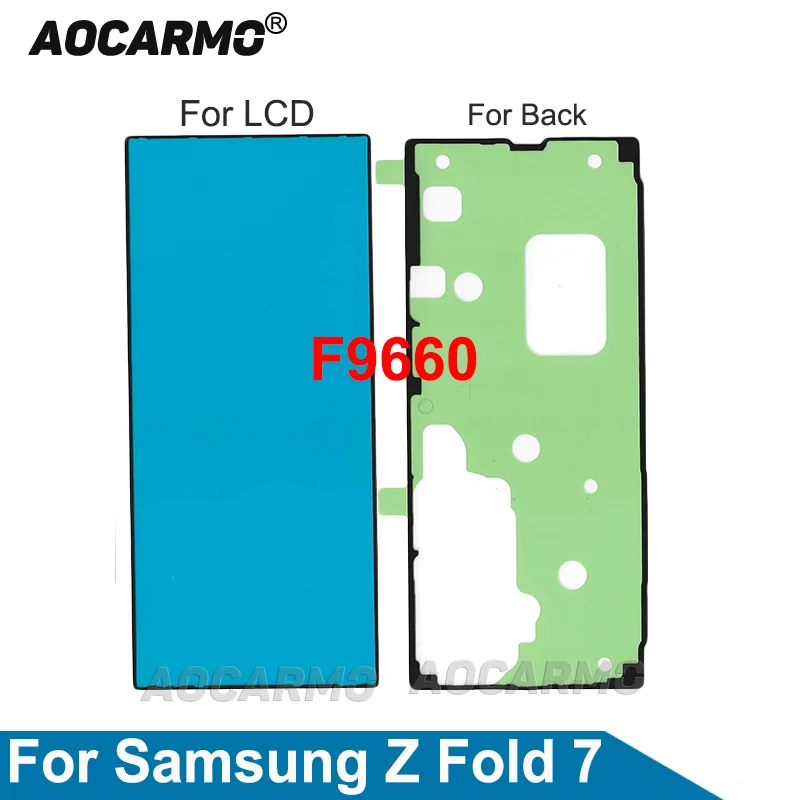 Aocarmo для Samsung Galaxy Z Fold 7 F9660 Fold7, клейкая лента для переднего ЖК-дисплея, задняя крышка, наклейка, клейкая лента, запасные части
Aocarmo для Samsung Galaxy Z Fold 7 F9660 Fold7, клейкая лента для переднего ЖК-дисплея, задняя крышка, наклейка, клейкая лента, запасные части