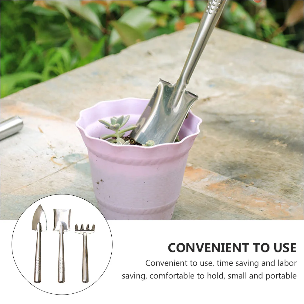 1 set Stainless Shovel Set Heavy Duty Garden Tool One Piece Molding Rust Proof For Outdoor Planting Succulents Beach Use
1 set Stainless Shovel Set Heavy Duty Garden Tool One Piece Molding Rust Proof For Outdoor Planting Succulents Beach Use