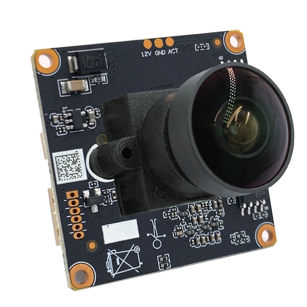 0.0001Lux Blacklight Level 5MP on-vif p2p POE IMX335 1.78/1.8mm fisheye wide angle Lens Micro IP camera Module Network pcb board
0.0001Lux Blacklight Level 5MP on-vif p2p POE IMX335 1.78/1.8mm fisheye wide angle Lens Micro IP camera Module Network pcb board