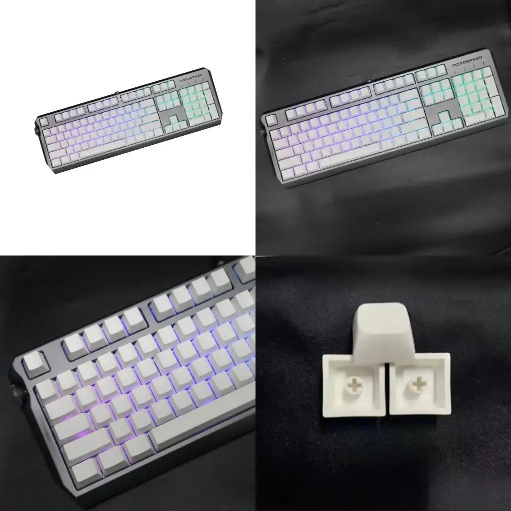 31ba 108pcs pbt blank diy -клавиш Механическая клавиатура cherry oem xda profile Нет печатной белой клавиш набор для вишневой MX 
31ba 108pcs pbt blank diy -клавиш Механическая клавиатура cherry oem xda profile Нет печатной белой клавиш набор для вишневой MX