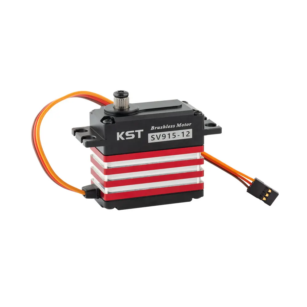 KST SV915-12 30Kgf.cm 0.07sec HV Brushless Metal Gear Cyclic Servo For 550-700 Class RC Helicopters
KST SV915-12 30Kgf.cm 0.07sec HV Brushless Metal Gear Cyclic Servo For 550-700 Class RC Helicopters