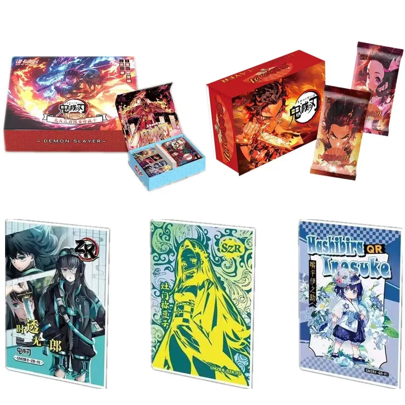 Demon Slayer Card Tanjirou Nezuko Kanroji Mitsuri Rare Gold Stamping Card Decisive Battle Chapter Anime Collection Card Toy Gift
Demon Slayer Card Tanjirou Nezuko Kanroji Mitsuri Rare Gold Stamping Card Decisive Battle Chapter Anime Collection Card Toy Gift