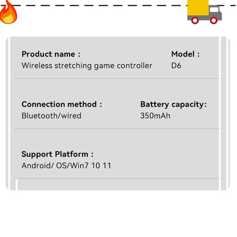 Wireless Game Controller Gamepad Bluetooth Connected Joystick 6-Axis Vibration For Android/Iphone/Switch High Guality A
Wireless Game Controller Gamepad Bluetooth Connected Joystick 6-Axis Vibration For Android/Iphone/Switch High Guality A