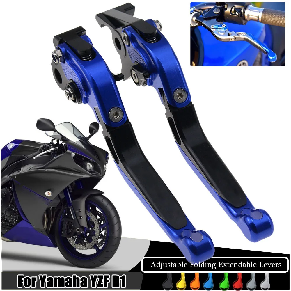Motorcycle Brake Clutch Levers For Yamaha YZF-R1 2004-2008 Nice CNC Folding Adjustable Retractable Front Clutch And Brake Levers
Motorcycle Brake Clutch Levers For Yamaha YZF-R1 2004-2008 Nice CNC Folding Adjustable Retractable Front Clutch And Brake Levers
