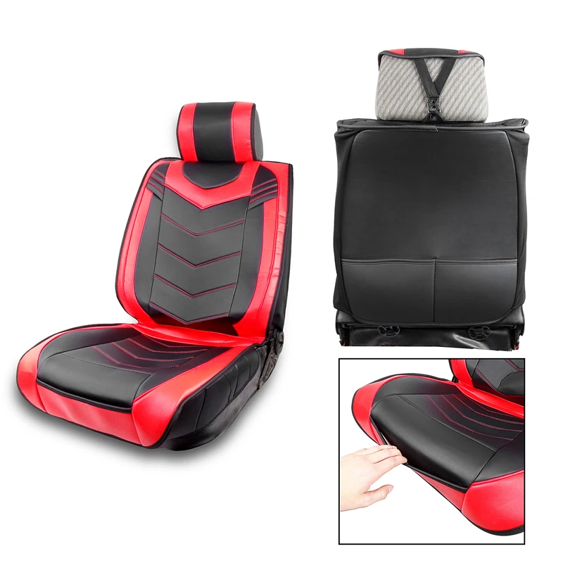 1 Pcs Universal Car Seat Cover Leather Automobile Front Seat Covers Vehicle Seat Protector Pad Car Styling Interior For Most Car
1 Pcs Universal Car Seat Cover Leather Automobile Front Seat Covers Vehicle Seat Protector Pad Car Styling Interior For Most Car