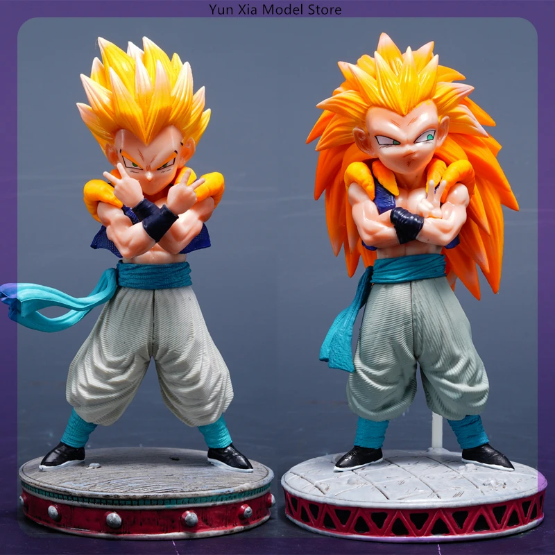 Dragon Ball Gotenks Super Saiyan 3-стоящее положение, маленькая аниме-фигурка, модель статуи, коллекция, украшение для рабочего стола, орнамент, игрушки
Dragon Ball Gotenks Super Saiyan 3-стоящее положение, маленькая аниме-фигурка, модель статуи, коллекция, украшение для рабочего стола, орнамент, игрушки