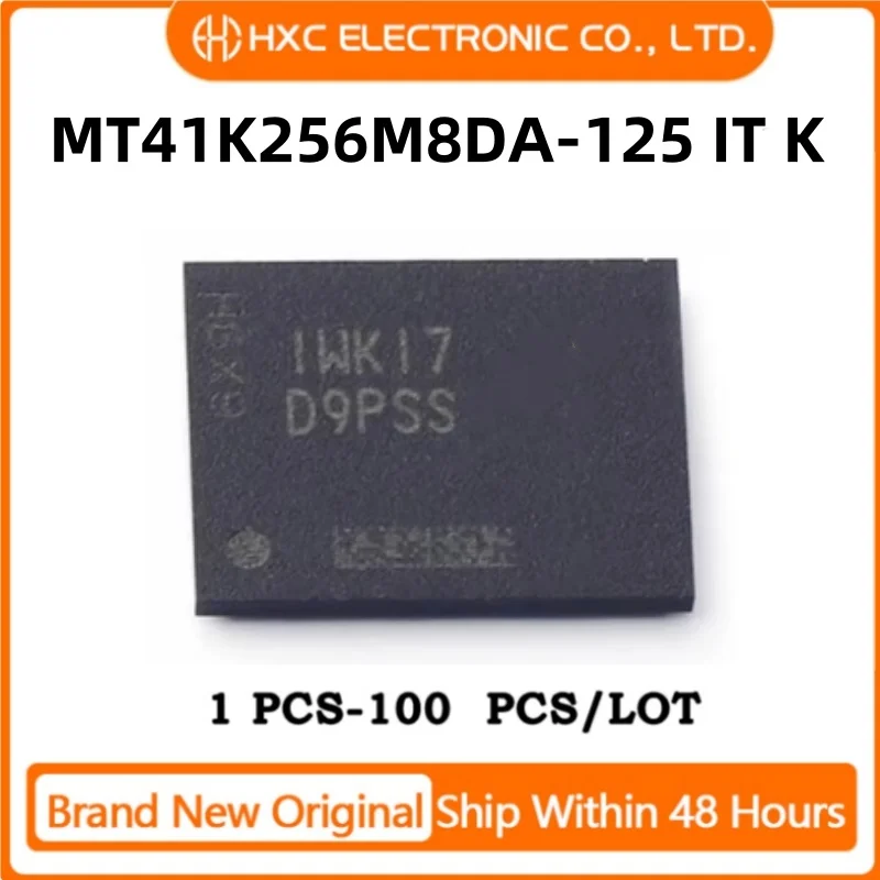 Free Shipping 1PCS/10PCS/50PCS/100PCS MT41K256M8DA-125 IT:K MT41K256M8DA Brand New Original IC CHIP
Free Shipping 1PCS/10PCS/50PCS/100PCS MT41K256M8DA-125 IT:K MT41K256M8DA Brand New Original IC CHIP