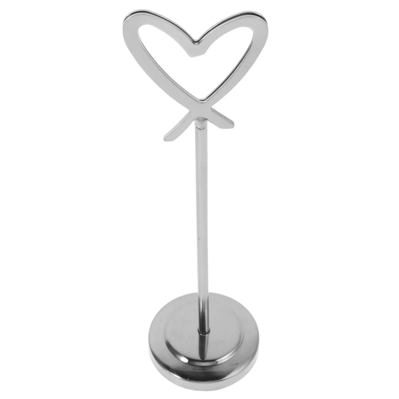 Stainless Steel Heart Shaped Table Card Holders Stand for Memo Clips Photo Business Cards Display Wedding Party
Stainless Steel Heart Shaped Table Card Holders Stand for Memo Clips Photo Business Cards Display Wedding Party