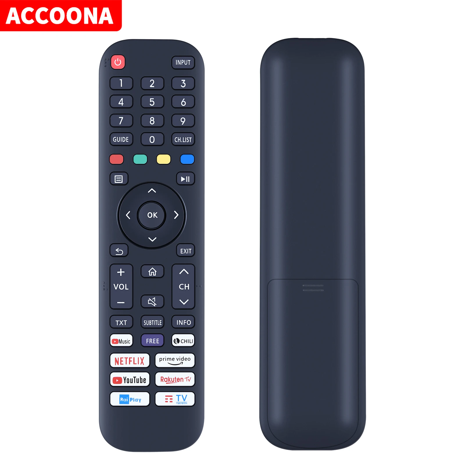 Новый пульт дистанционного управления EN2H30H, подходящий для Hisense Smart TV 75A7100F
Новый пульт дистанционного управления EN2H30H, подходящий для Hisense Smart TV 75A7100F