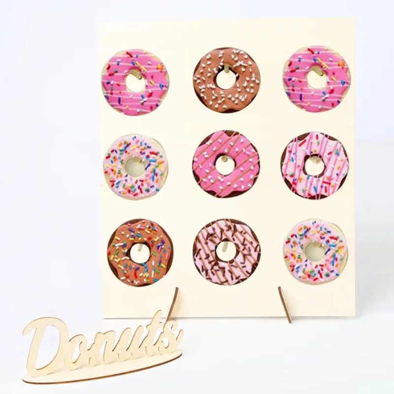 DIY Wooden Donut Wall Rustic Wedding Decoration Table Donut Party Decor Baby Showers Bridal Shower Birthday Party Favor
DIY Wooden Donut Wall Rustic Wedding Decoration Table Donut Party Decor Baby Showers Bridal Shower Birthday Party Favor