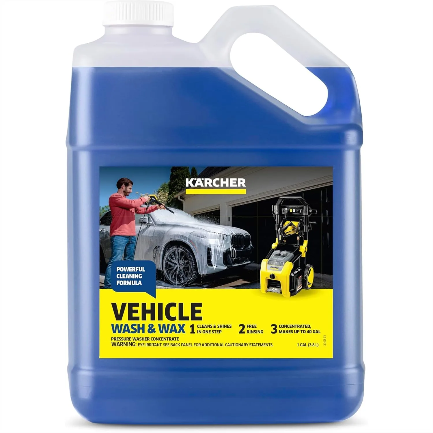 Pressure Washer Detergent for Cars, Trucks, Boats, and More, Highly Concentrated, Makes Up to 20 Gallons
Pressure Washer Detergent for Cars, Trucks, Boats, and More, Highly Concentrated, Makes Up to 20 Gallons