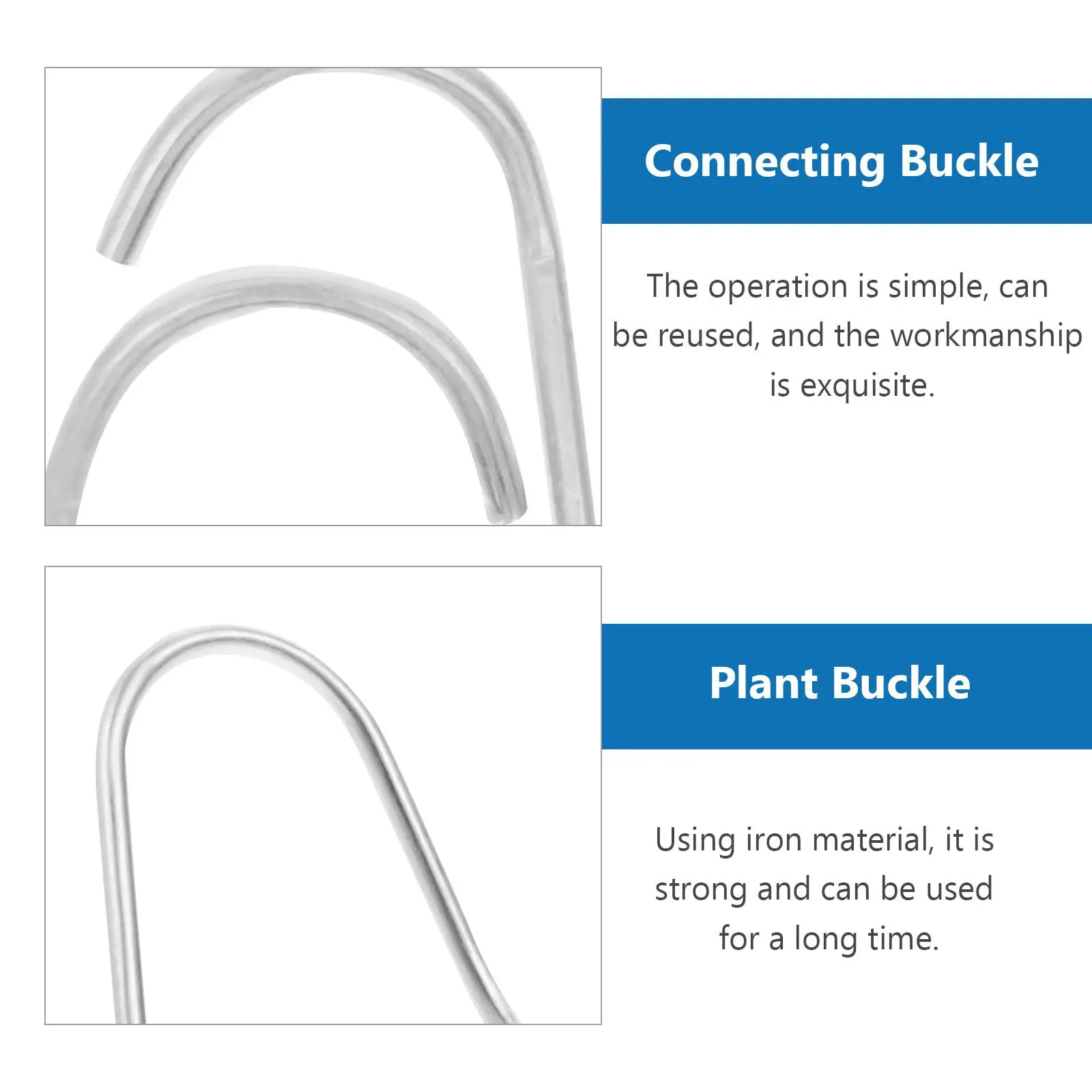 25pcs Silver 20mmx20mm Steel Pipe Connection Buckle Strong Climbing Plant Support Trellis Fixing Adjustable Portable Reusable
25pcs Silver 20mmx20mm Steel Pipe Connection Buckle Strong Climbing Plant Support Trellis Fixing Adjustable Portable Reusable