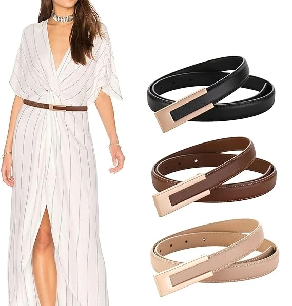 Ladies Adjustable Leather Belts for Women Ladies Belts Retro Vintage Belt Women's Accessories Skinny Belt for Dresse Jeans
Ladies Adjustable Leather Belts for Women Ladies Belts Retro Vintage Belt Women's Accessories Skinny Belt for Dresse Jeans