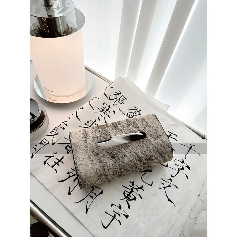 Stainless steel tissue box imported leather modern minimalist pumping carton dining table bedroom bedside entrance napkin box
Stainless steel tissue box imported leather modern minimalist pumping carton dining table bedroom bedside entrance napkin box
