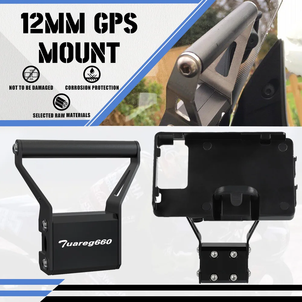 New Motorcycle Accessories GPS Mounting Bracket 12MM GPS Mount CNC Aluminium For Aprilia Tuareg 660 2022-2023-2024-2025-2026
New Motorcycle Accessories GPS Mounting Bracket 12MM GPS Mount CNC Aluminium For Aprilia Tuareg 660 2022-2023-2024-2025-2026