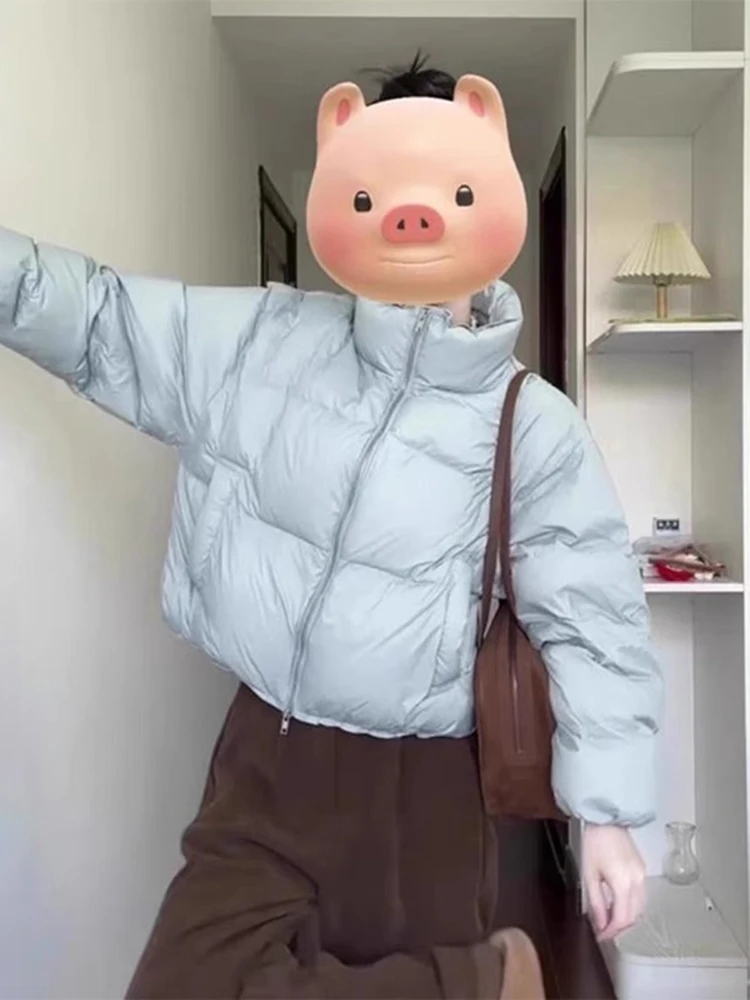 Синяя хлопковая куртка женская повседневная осенне-зимняя новая модная универсальная хлопковая куртка в корейском стиле свободного кроя на молнии
Синяя хлопковая куртка женская повседневная осенне-зимняя новая модная универсальная хлопковая куртка в корейском стиле свободного кроя на молнии