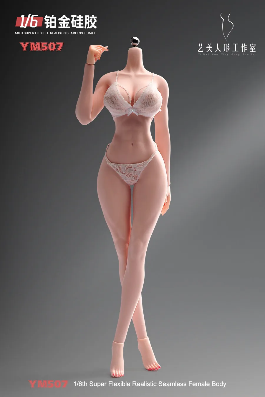Yimei Doll Studio YM507 1/6 Female Soldier Human Body Platinum Silicone Joint Super Movable
Yimei Doll Studio YM507 1/6 Female Soldier Human Body Platinum Silicone Joint Super Movable