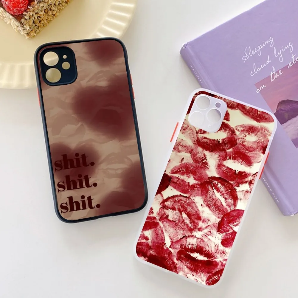 Girl Red Lips Phone Case For IPhone 14 11 12 13 Mini Pro Max 8 7 Plus X XR XS MAX Translucent Matte Cover
Girl Red Lips Phone Case For IPhone 14 11 12 13 Mini Pro Max 8 7 Plus X XR XS MAX Translucent Matte Cover
