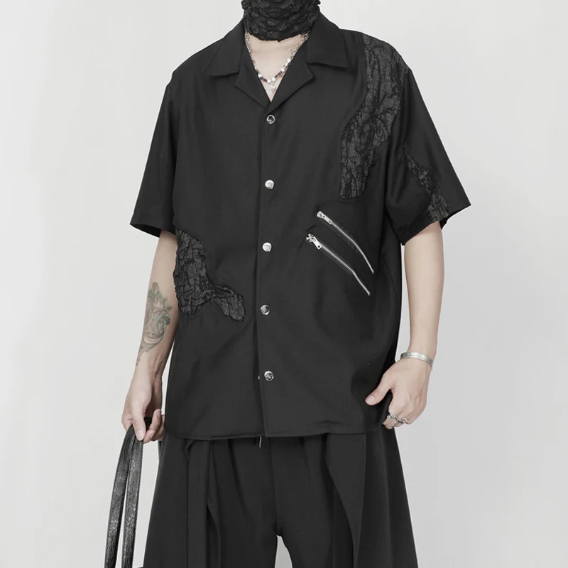 NDNBF Summer New Style Shirts for Men's Casual Tops, Dark Crowd, Popular Cuban Collar Collar, Loose Short Sleeve Shirt Trend
NDNBF Summer New Style Shirts for Men's Casual Tops, Dark Crowd, Popular Cuban Collar Collar, Loose Short Sleeve Shirt Trend