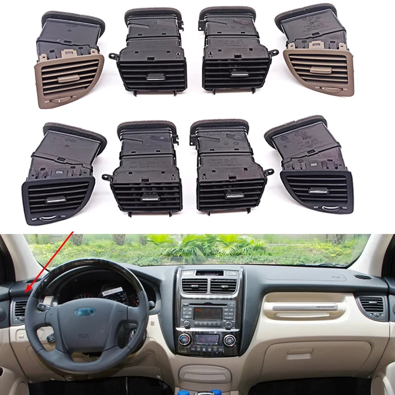 1/4 шт. черный, бежевый для Kia Sportage 2005-2009, вентиляционные отверстия центральной консоли, вентиляционные отверстия приборной панели
1/4 шт. черный, бежевый для Kia Sportage 2005-2009, вентиляционные отверстия центральной консоли, вентиляционные отверстия приборной панели