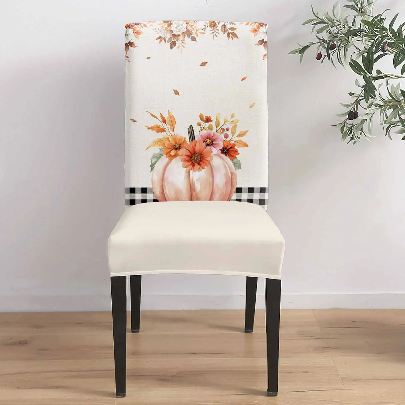 Pink Pumpkin Leaves Autumn 4/6/8PCS Spandex Elastic Chair Case For Wedding Hotel Banquet Dining Room
Pink Pumpkin Leaves Autumn 4/6/8PCS Spandex Elastic Chair Case For Wedding Hotel Banquet Dining Room