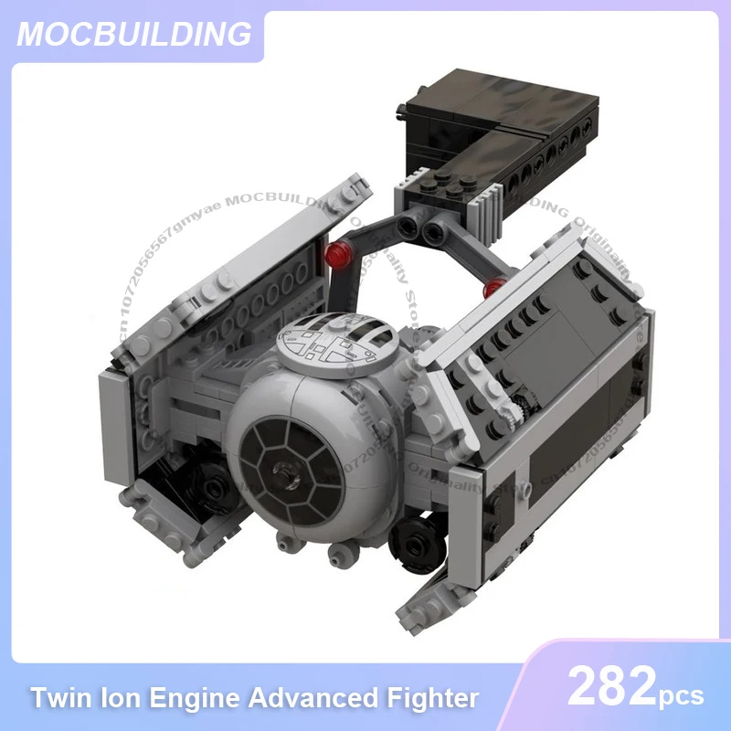 Twin Ion Engine Advanced Fighter GWP Scale Model MOC Building Blocks DIY Assemble Bricks Space Collection Toys Gifts 282PCS
Twin Ion Engine Advanced Fighter GWP Scale Model MOC Building Blocks DIY Assemble Bricks Space Collection Toys Gifts 282PCS