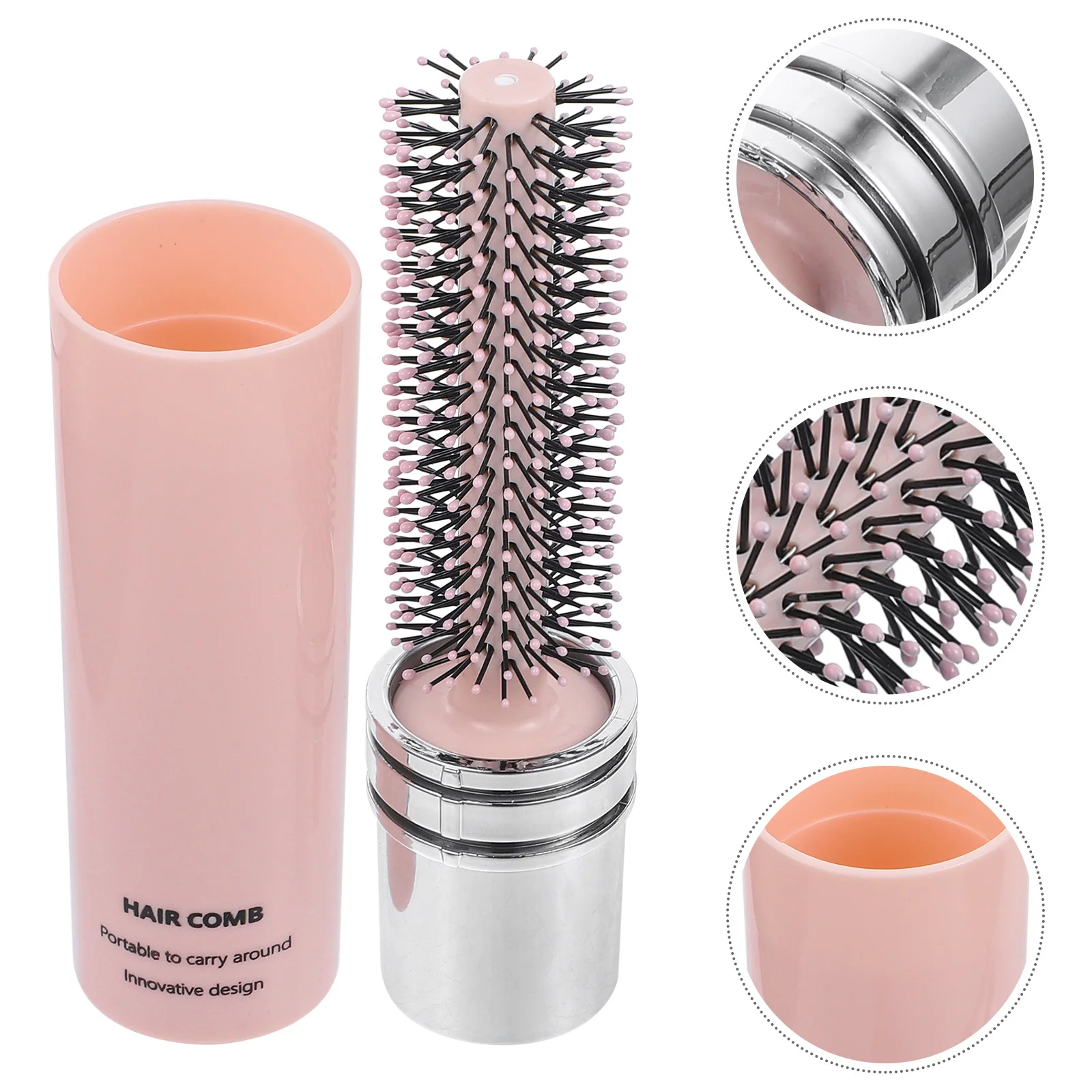 Small Roll Hairbrush Retractable Portable Hair Roller Comb Blow Drying Styling Brush Roll Hairbrush Roller Hair Brush 
Small Roll Hairbrush Retractable Portable Hair Roller Comb Blow Drying Styling Brush Roll Hairbrush Roller Hair Brush