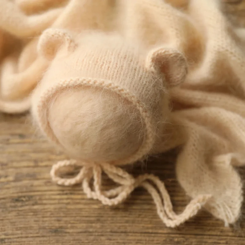 Детская трикотажная шапка для новорожденных с милым маленьким медведем
Детская трикотажная шапка для новорожденных с милым маленьким медведем