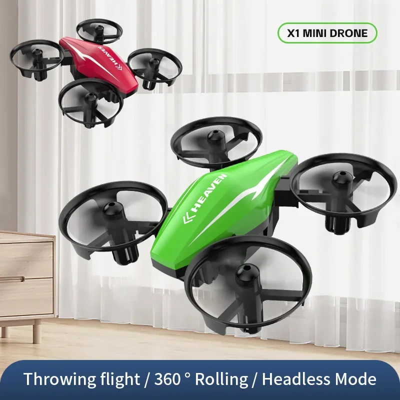 X1-A mini drone, under 249 grams, headless mode, 3D roll, smart hover, one key return.
X1-A mini drone, under 249 grams, headless mode, 3D roll, smart hover, one key return.