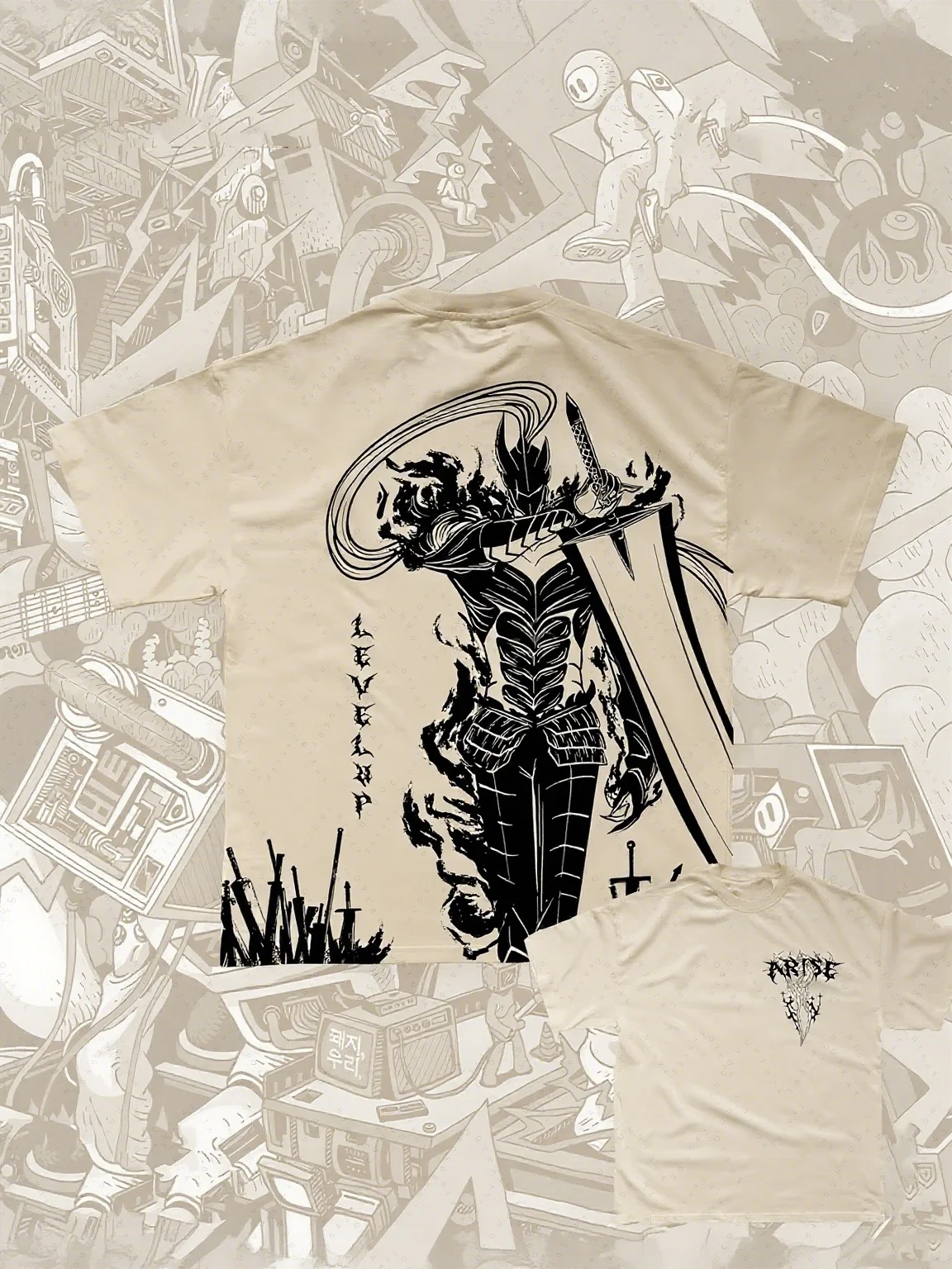 Hot Selling New Japanese Anime Solo Leveling Leisure T-Shirt 3d Cool Pattern Short Sleeve O-Neck Loose Streetwear Tee Men Top
Hot Selling New Japanese Anime Solo Leveling Leisure T-Shirt 3d Cool Pattern Short Sleeve O-Neck Loose Streetwear Tee Men Top