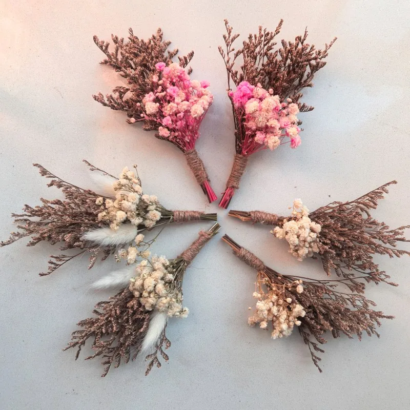 6pcs White Pink Gypsophila MINI Bouquet Natural Dried Flowers Lover Grass Flore For Wedding Home Decortion About 15cm
6pcs White Pink Gypsophila MINI Bouquet Natural Dried Flowers Lover Grass Flore For Wedding Home Decortion About 15cm
